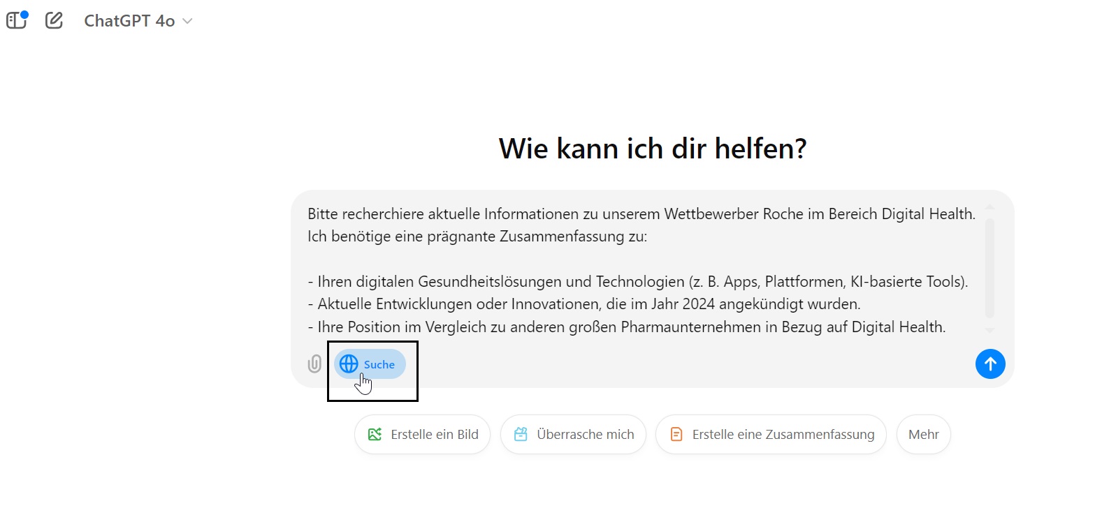 ChatGPT Search Step 1