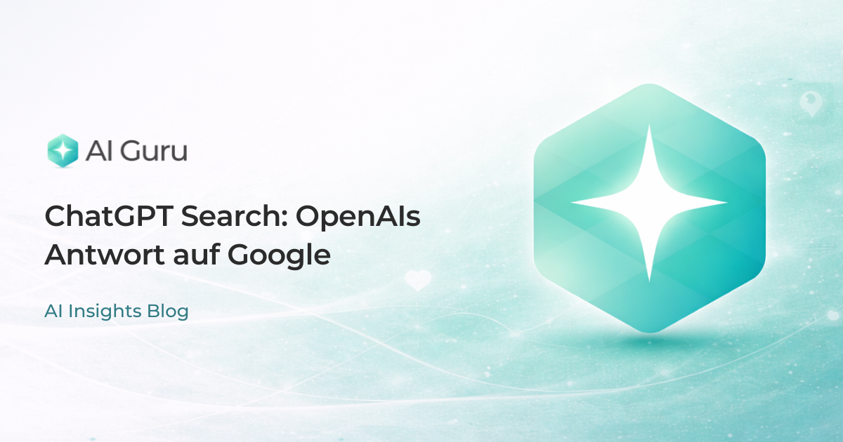 ChatGPT Search: OpenAI's Antwort auf Google